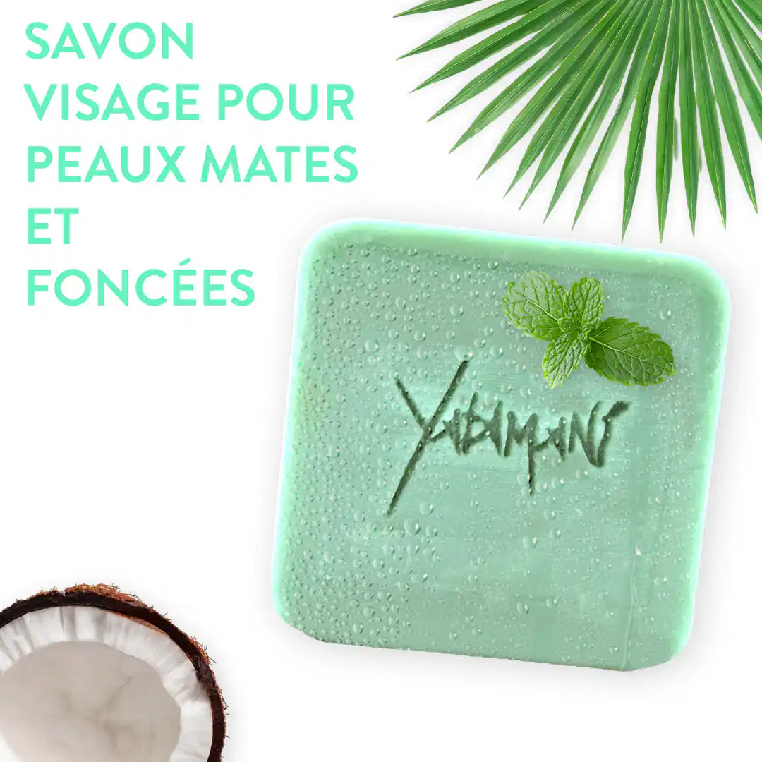 SAVON--VISAGE-MATE-ET-FONCEE - Yatamani
